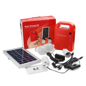 China Portable 3W Solar Lighting Kit Solar Energy Light Bulb Emergency Rechargeable Led  Solar Camping Lamp SG0603 on sale