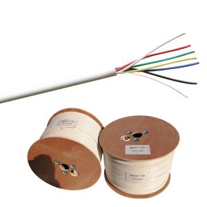 4x0.22mm2 TCCA Stranded PVC Insulation CPR Eca Alarm Cable with Bare Copper Wire