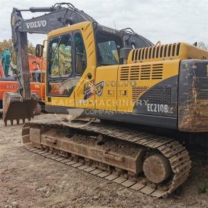 Korea-Made 21 Ton Volvo 210 Crawler Excavator with 107 KW Engine in Good