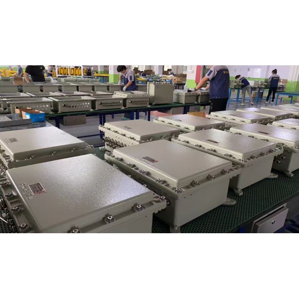 Rated Current Explosion Proof Control Panels Certified ATEX CNEX ISO9001 Hanging