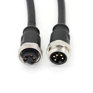 7/8" Circular Connector Female 3 Pin Waterproof 16UN PVC Cable Connector