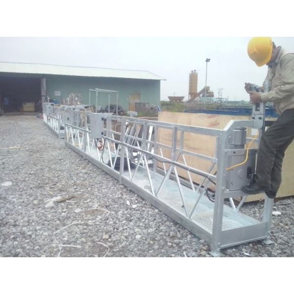 Quality Temporary cradle , zlp630/zlp800 exporting construction gondola , electric suspended scaffolding , aerial work platform wholesale
