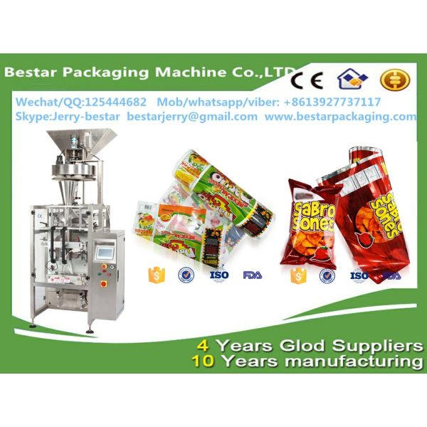 Custom Color Printing Plastic Film For Ready To Eat Food with bestar weighting