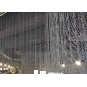 Space Divider Metal Coil Drapery Curtain Wire Mesh Decoration Of Ceiling