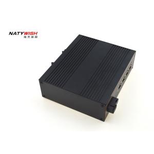 Compact Industrial Gigabit Ethernet Switch Supply Power To Surveillance Cameras