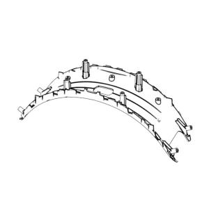 OEM / ODM ABS Injection Molding Transparent Front Housing (1*1) No.22724-C