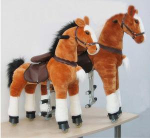 Cheap Amusement Park Equipment Mechanical Pony Kid Ride On Walking Animal Rocking Horses for sale