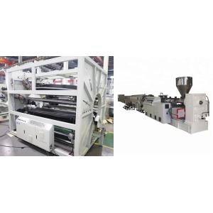 Single Layer HDPE Pipe Extrusion Line Water Supply 20 - 110mm