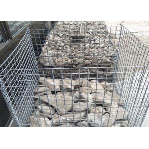 4.0mm 2x1x1m Gabion Cage Retaining Wall With Tensile Strength 380-550n/Mm2