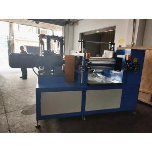 Intelligent Control 12 Inch Two Roll Silica Gel Mixing Mill Custom Made