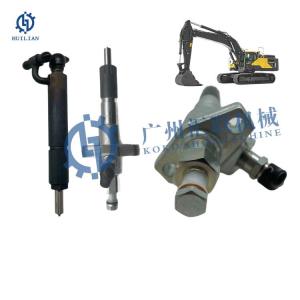 China Genuin 6D16T 6D95 6BG1 Excavator ZEXEL Diesel Engine Spare Part Fuel Injector Nozzle 105030-3660 105118-4710 105160-5120 on sale