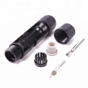 Snap In Solar PV Cable 1000V MC4 Connector Silver Plated