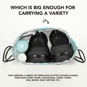 Lightweight and waterproof Backpack Drawstring Bag String Bag Sackpack Gym