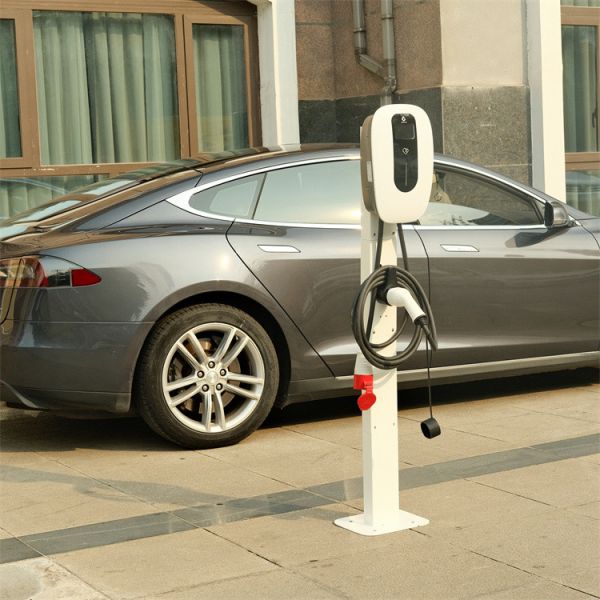 Quality OCPP 1.6 Json Home Floor Mounted EV Charger 32A 22KW WIFI Bluetooth wholesale