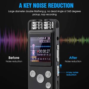 30Hours Long Distance Voice Recorder X169 16GB Professional HD Small Voice