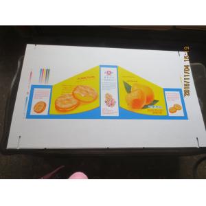 Manual Feeding Carton Making Machine / Paper Carton Printing Machine With