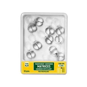 China Instrument Classification Class II Dental Premolar Transparent Contoured Matrices Combined with Clamp TOR VM/ TOP BM 1.094 on sale