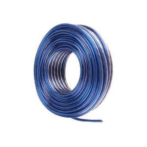 Multi - Stranded PVC Sheathed Cable Wire With Blue Transparent RVH Speaker Cable
