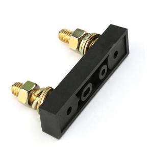 M10 Screw Stud Terminals ANL Bakelite Car Audio Fuse Holder Block Base for Heavy