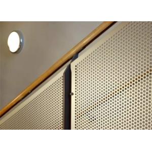 0.5mm to 6mm Decorative Perforated Aluminum Sheet with 2mm to 20mm Hole Diameter