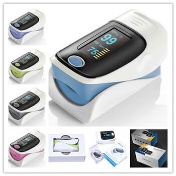 Quality Finger Oxygen Reader Digital Heart Rate Sensor , Pulse Ox Finger Monitor wholesale