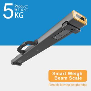 Convenient Square Bluetooth Portable Beam Weighing Bar Scales with Built-in