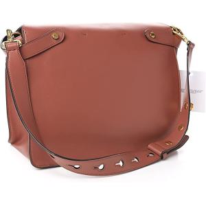 China Fendi Kan U Rust Calfskin Leather Large Shoulder Bag 8BT314 on sale