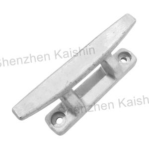 China Stainless Steel Ship Mooring Cleats Marine Boat Mooring Flat Mirror Polish Stainless Steel Marine Hardware on sale