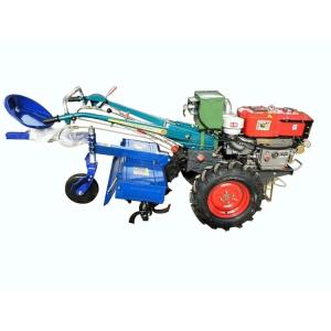 210mm Two Wheeled Tractor , CHANGCHAI Engine 20 Hp Mini Tractor With Cultivator
