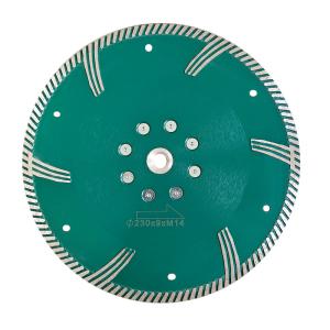 Hard Granite Diamond Turbo Cutting Disc With M14 Flange Diameter 125mm 230mm