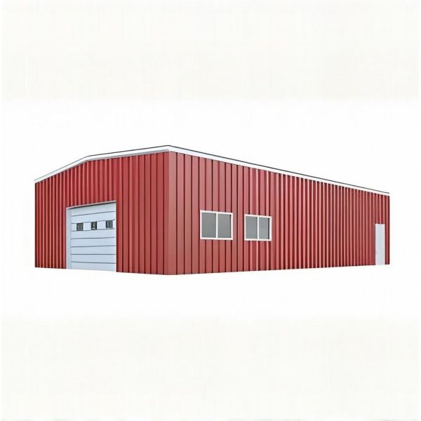 Industrial Prefab Metal Building Construction Q235 Q345 Steel Structure Factory Building