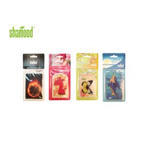 Animal Giraffe Thick Paper Air Freshener Strawberry Fragrance Eco - Friendly