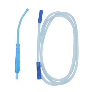 1.8m-3.6m Customized Suction Connecting Tube Catheter With Yankauer Handle