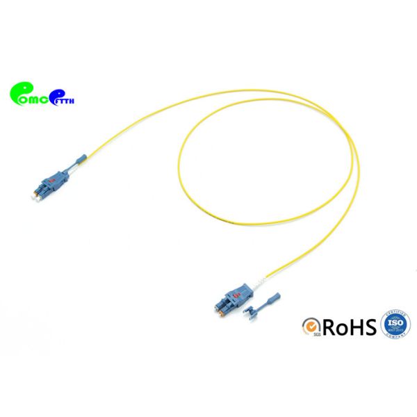 Polarity Switchable Fiber Patch Cord Uniboot LC-LC Duplex with Push / Pull Tap