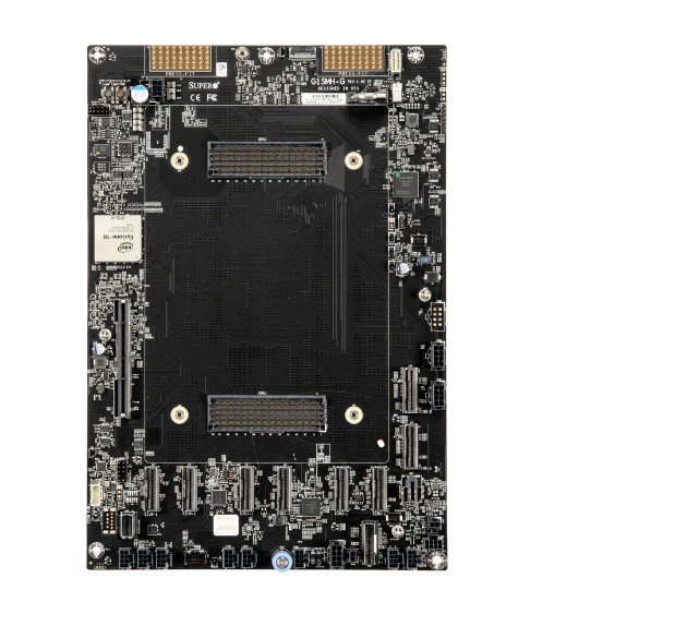 Supermicro 1U Rackmount GPU Server ARS-111GL-DSHR-LCC with NVIDIA Grace Hopper Superchip 480GB ECC LPDDR5X Memory and 2x 2700W Redundant Titanium