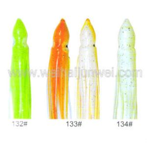 Soft squid skirt fishing lure color: 122#~152# size:3"~15"