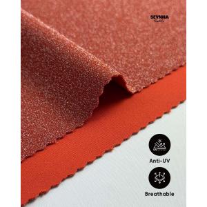 230gsm Weight Double Knit Fabric with Recycled Nylon and Metallic Finish for