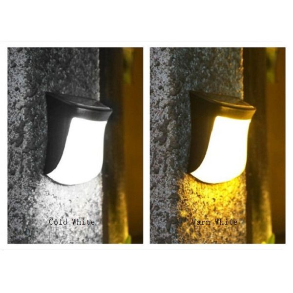 Wall Installation Intelligent Garden Fence Solar Lights