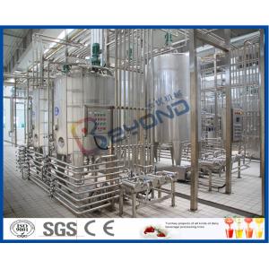 Complete 2000LPH Smart Integrated Dairy Processing Plant 500ml Bottle Filling