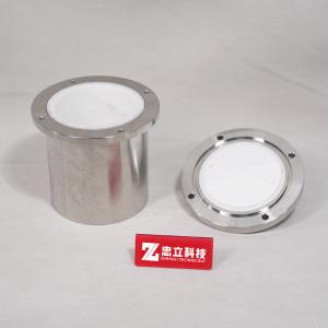 Nanoparticle Vacuum Grinding Milling Jar 304 Stainless Steel 50ml-4L