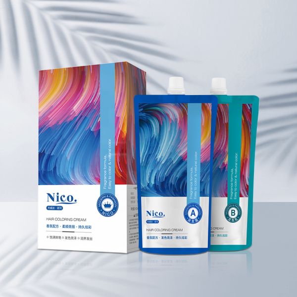 Quality Private Label No Ammonia Factory Price Professional Semi Permanent Hair Color Cream Salon Use wholesale