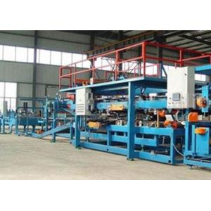 32KW Sandwich Panel Roll Forming Machine With 0 - 3.8m / Min Working Speed