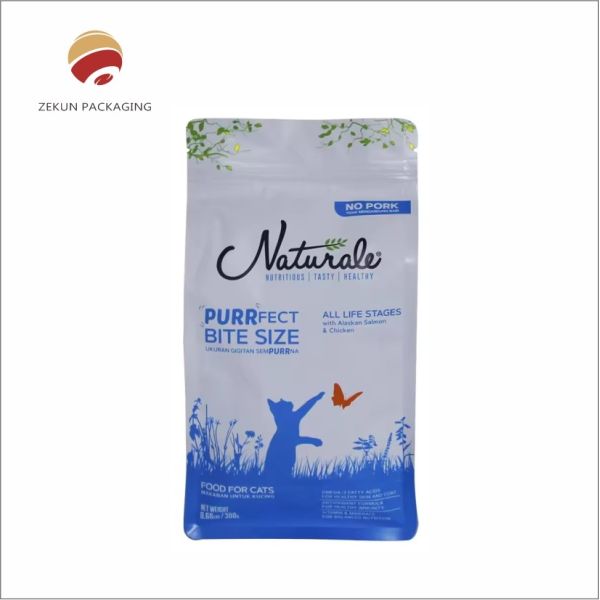 Quality Customizable Full Color Pet Food Pouch With Moisture Proof Feature And Resealable Zipper wholesale