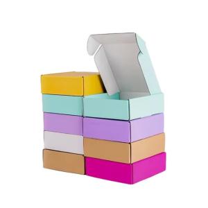 Colorful Custom Logo Cosmetic Corrugated Packaging Mailer Box Shipping Paper Box
