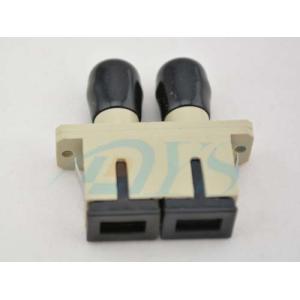 1 / 2 Core Plastic Metal Optical Fiber Patch Cord , Green Optical Fiber Cable