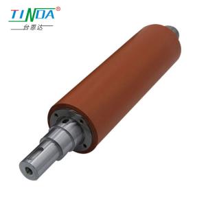 High Pressure NBR Industrial Rubber Roller Customized Wear Resisting