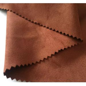 Heavy 260-280gsm Weft Knitted Suede Sofa Fabric For Home Textile