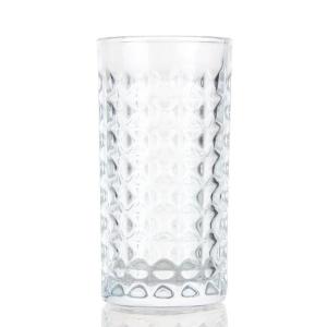 China Ribbed Whisky Drinking Glasses Cup Custom Etched Glassware For Vodka Shot on sale