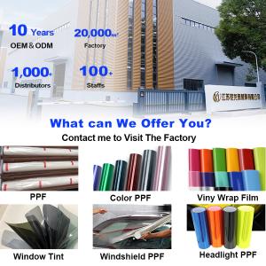 8.5mil USA Gloss PPF Paint Protection Film Nano Ceramic TPH TPU Matte Clear Car
