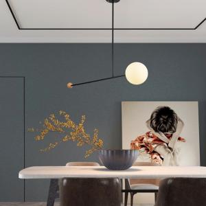 Designer Wrought iron chandelier E14 Light Rotatable minimalist chandelier